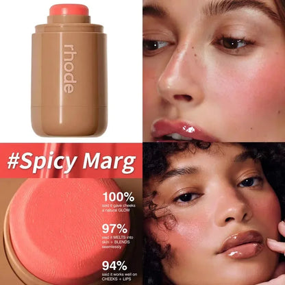Glossy Peptide-Style Lip Balm